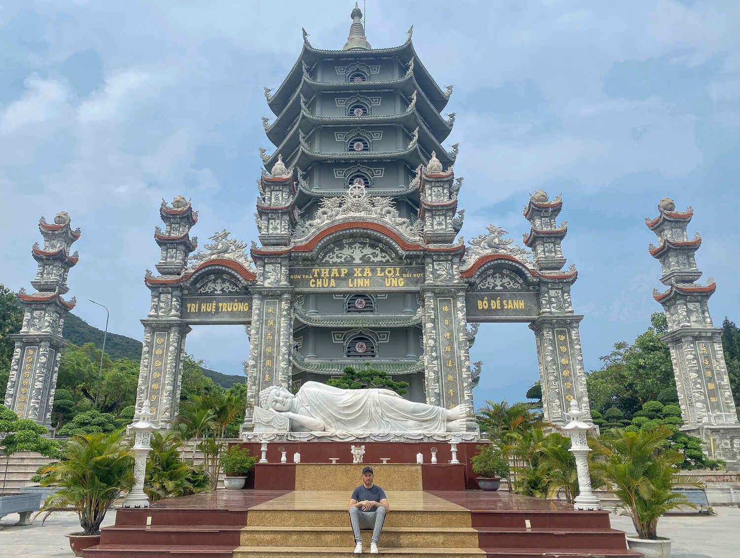Visiting Lady Buddha complex in Da Nang Vietnam