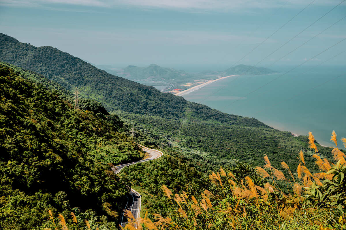Drive-the-Panoramic-Route-at-Hai-Van-Pass included in this Marble Mountains tour
