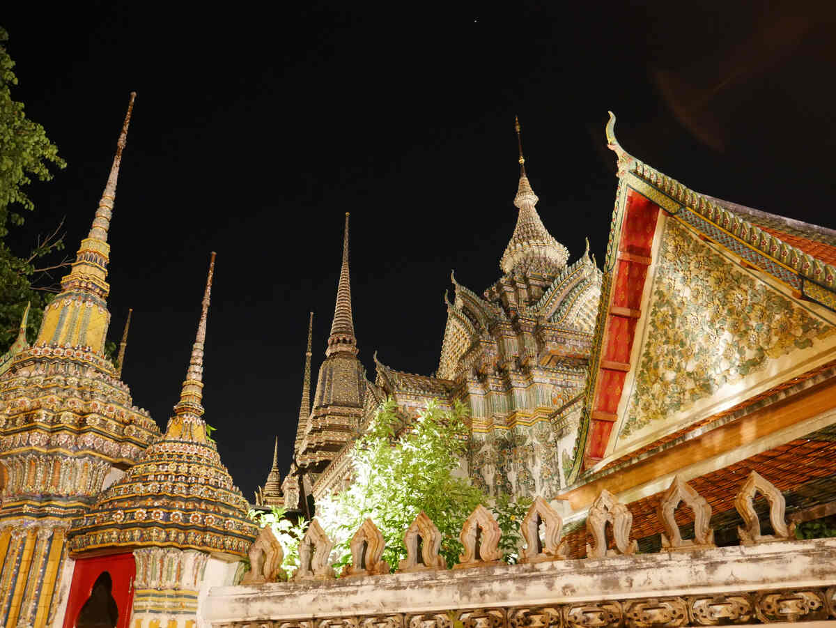Things to do in Bangkok at night Temple of the reclining Buddha Wat Pho