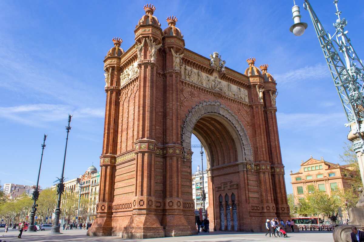 Arc de Triomf 3 days in Barcelona itinerary