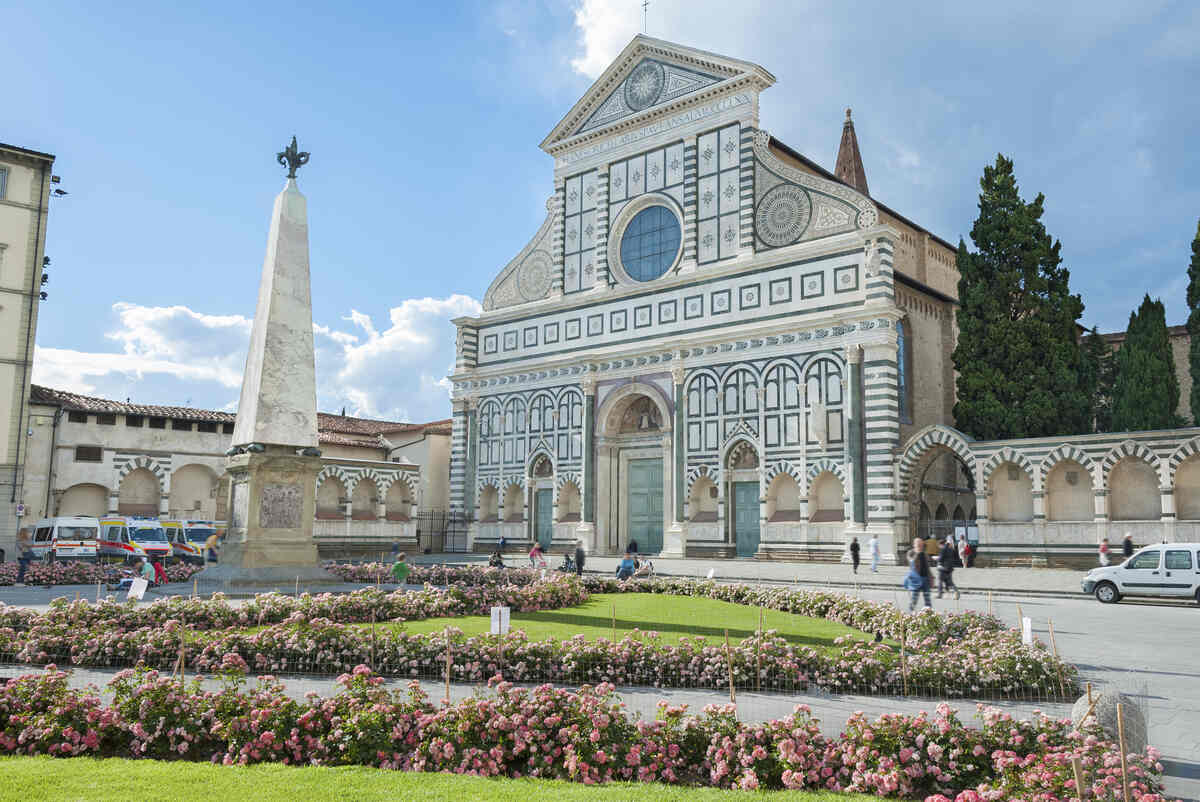 Basilica of Santa Maria Novella in Florence itinerary