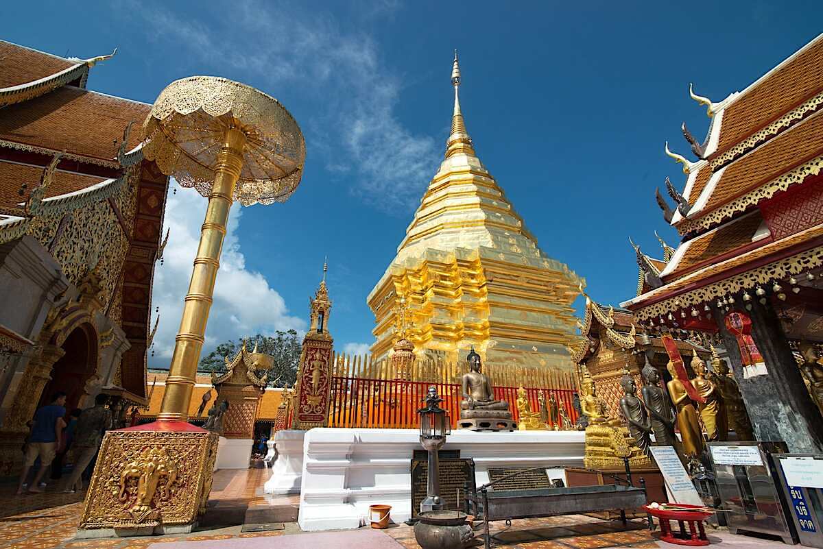 Doi Suthep temple in Chiang Mai Thailand