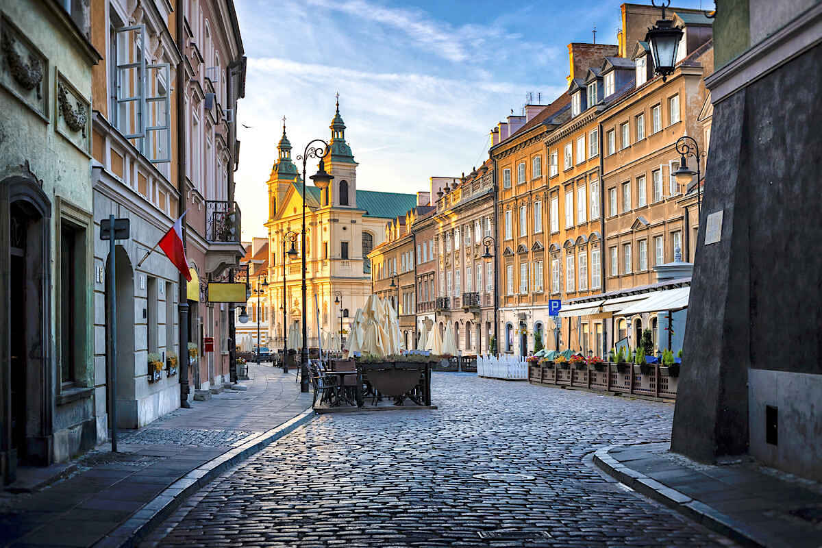 Freta Street Wander Around Warsaw Old Town