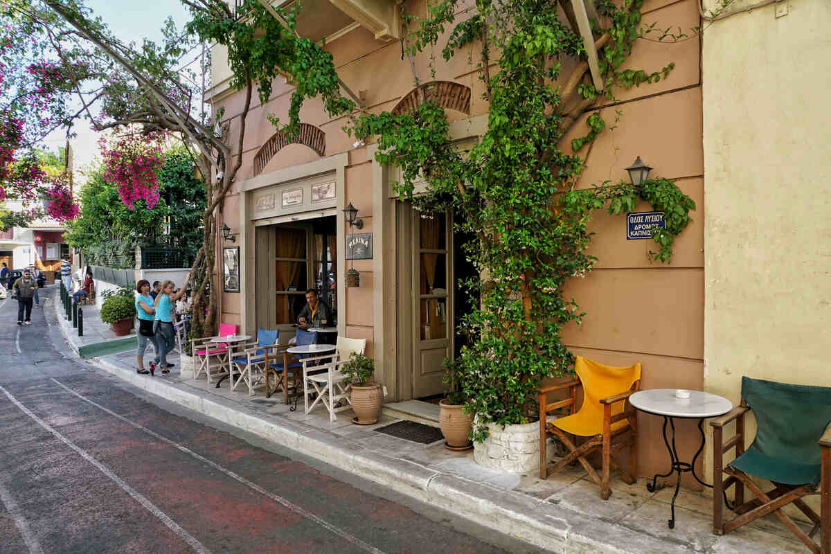 Have Lunch in Plaka Athens itinerary