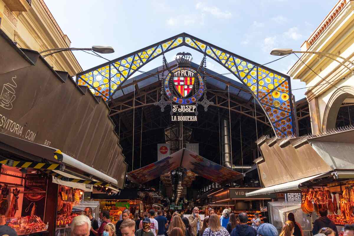 La Boqueria Market in Barcelona, 3 days in barcelona itinerary