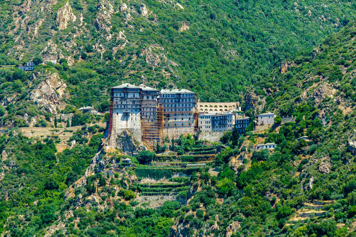 Mount Athos and Dionisiou Monastery best things to do in Greece