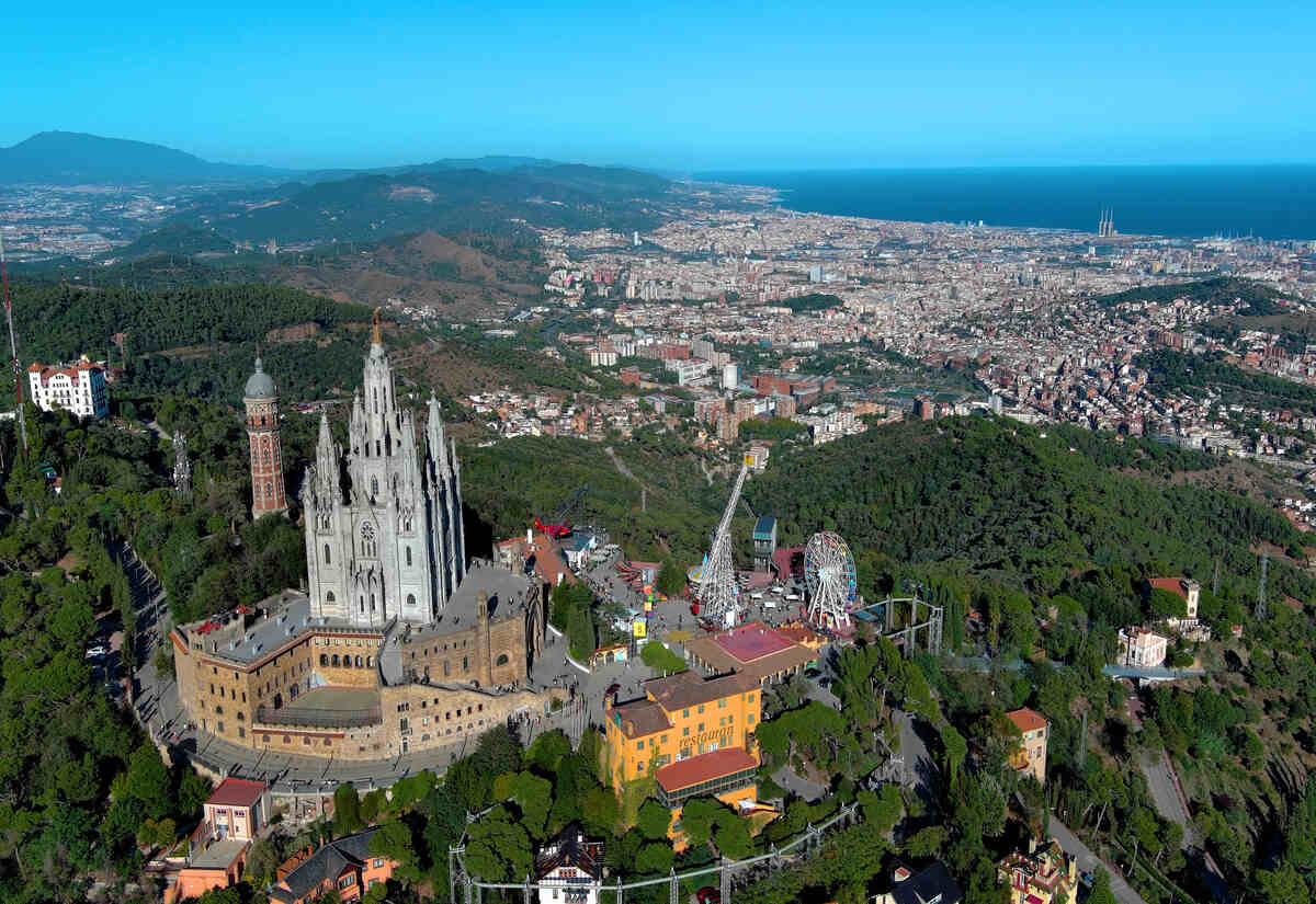 Mount Tibidabo in Barcelona 3 day barcelona itinerary