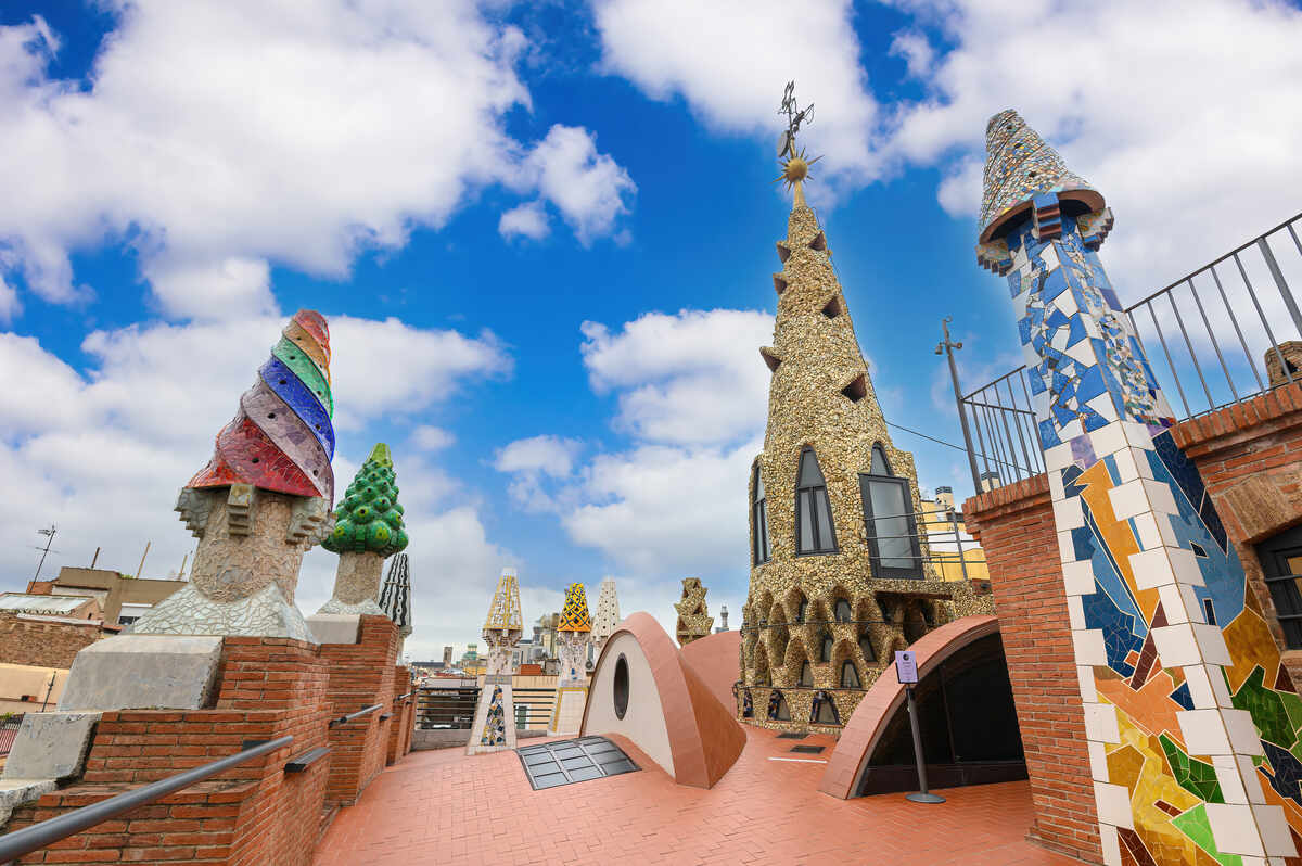 Palau Guell Palace Guell best Gaudi sites in Barcelona Spain