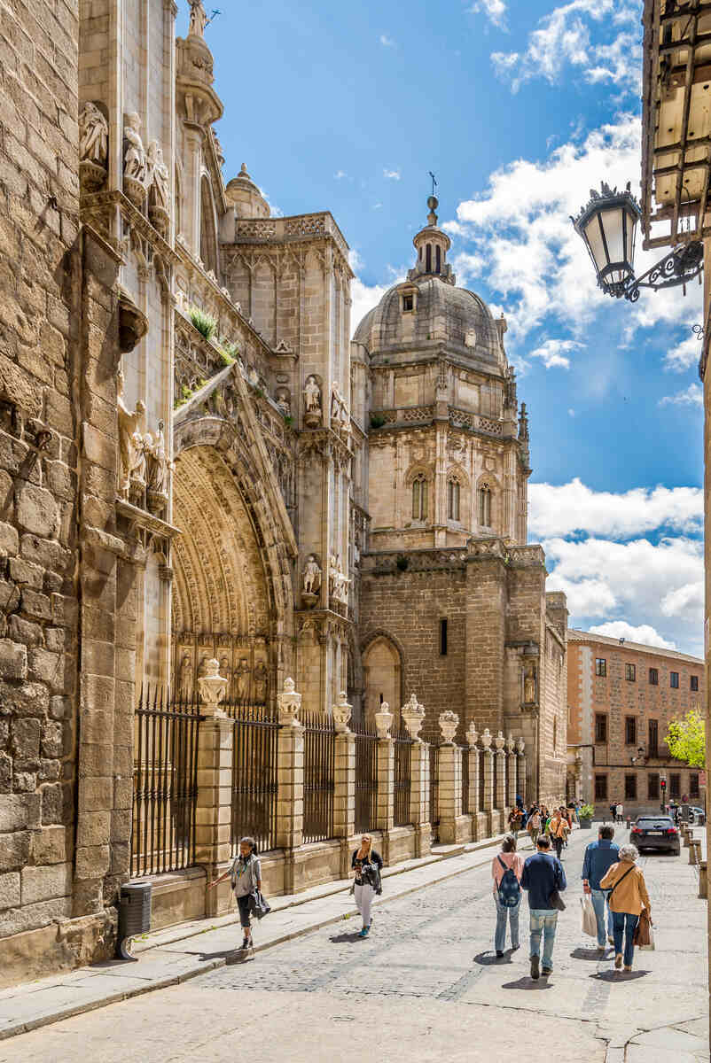 Streets of Toledo on a Segovia day trip