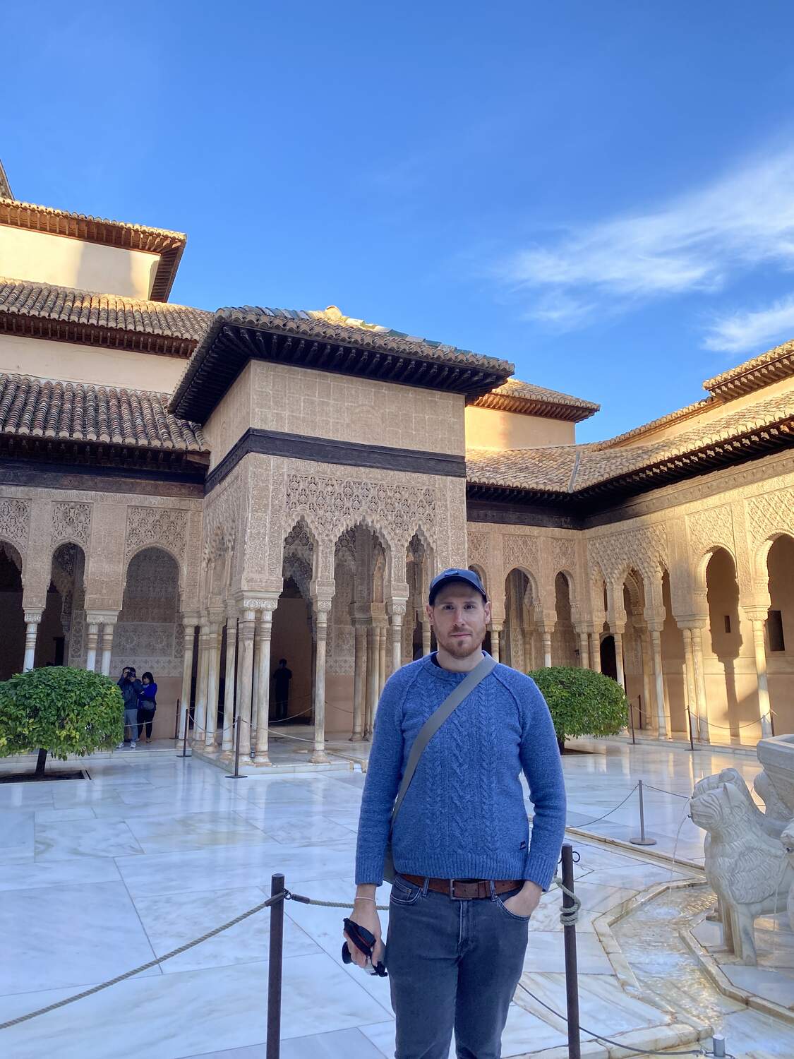 Dress code for the Alhambra in winter and fall