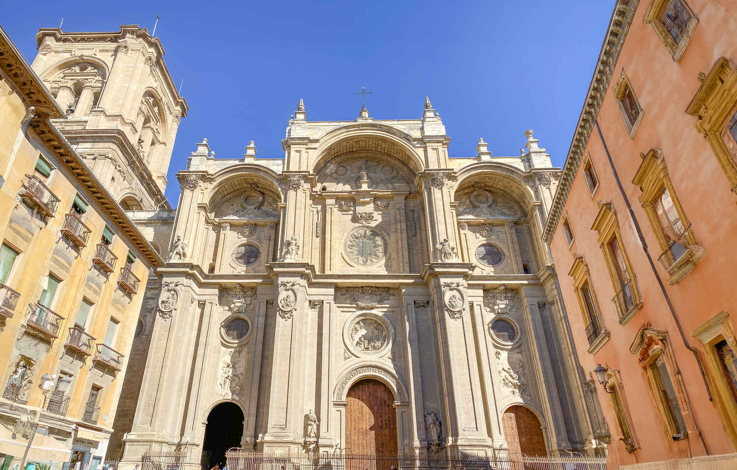 Facade of Granada Cathedral