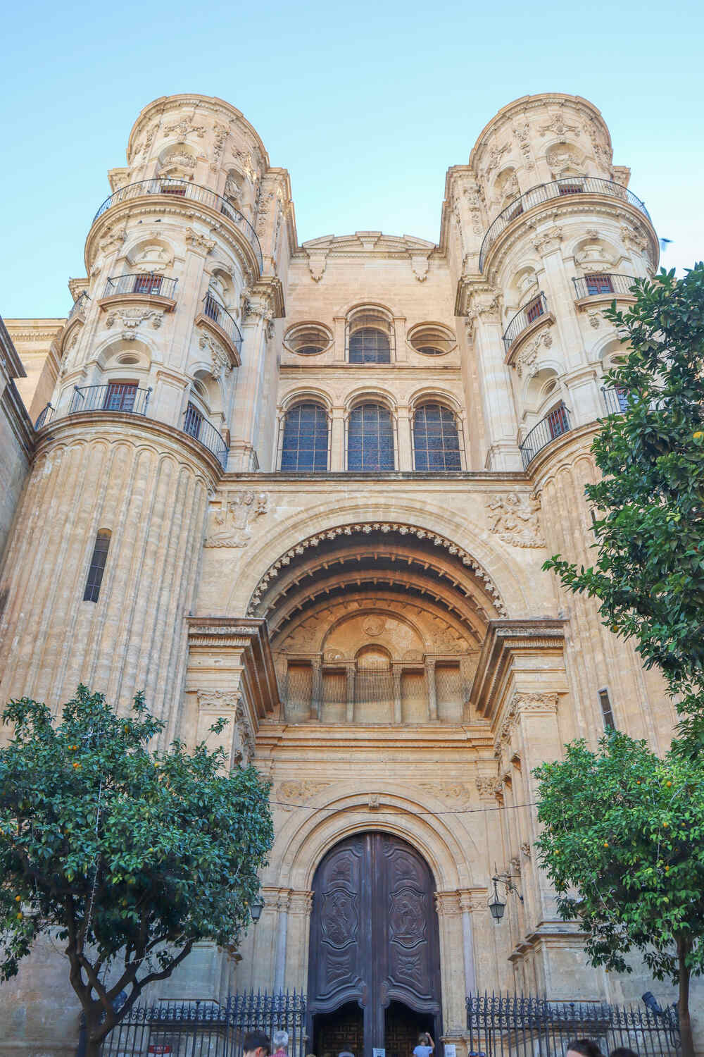 Front-of-the-Malaga-Cathedral