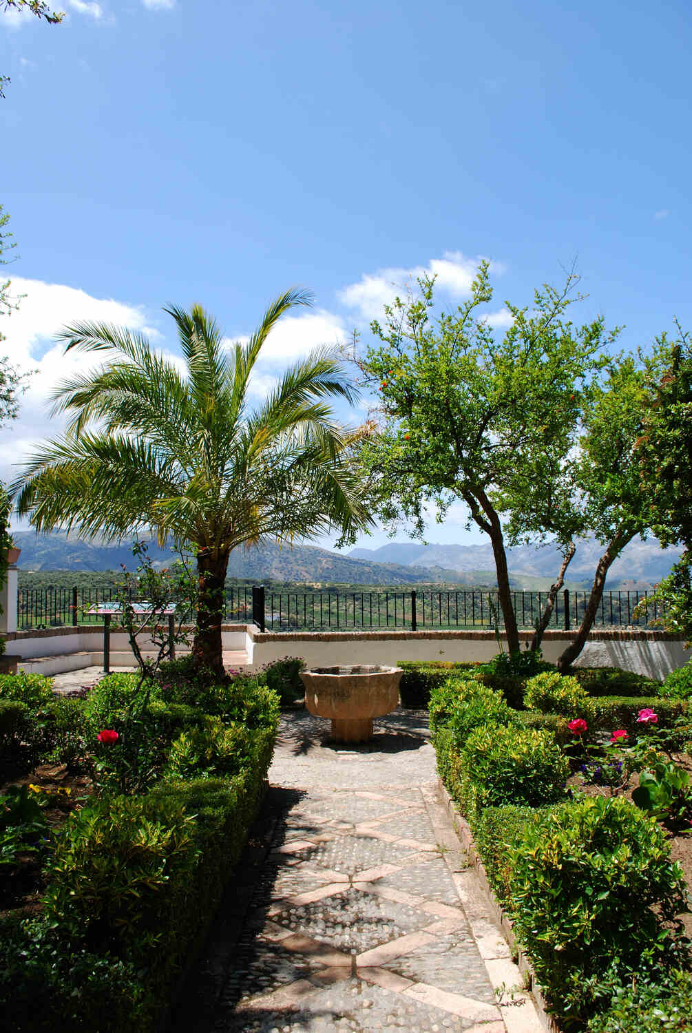 Garden of the Mondragon Palace Spain