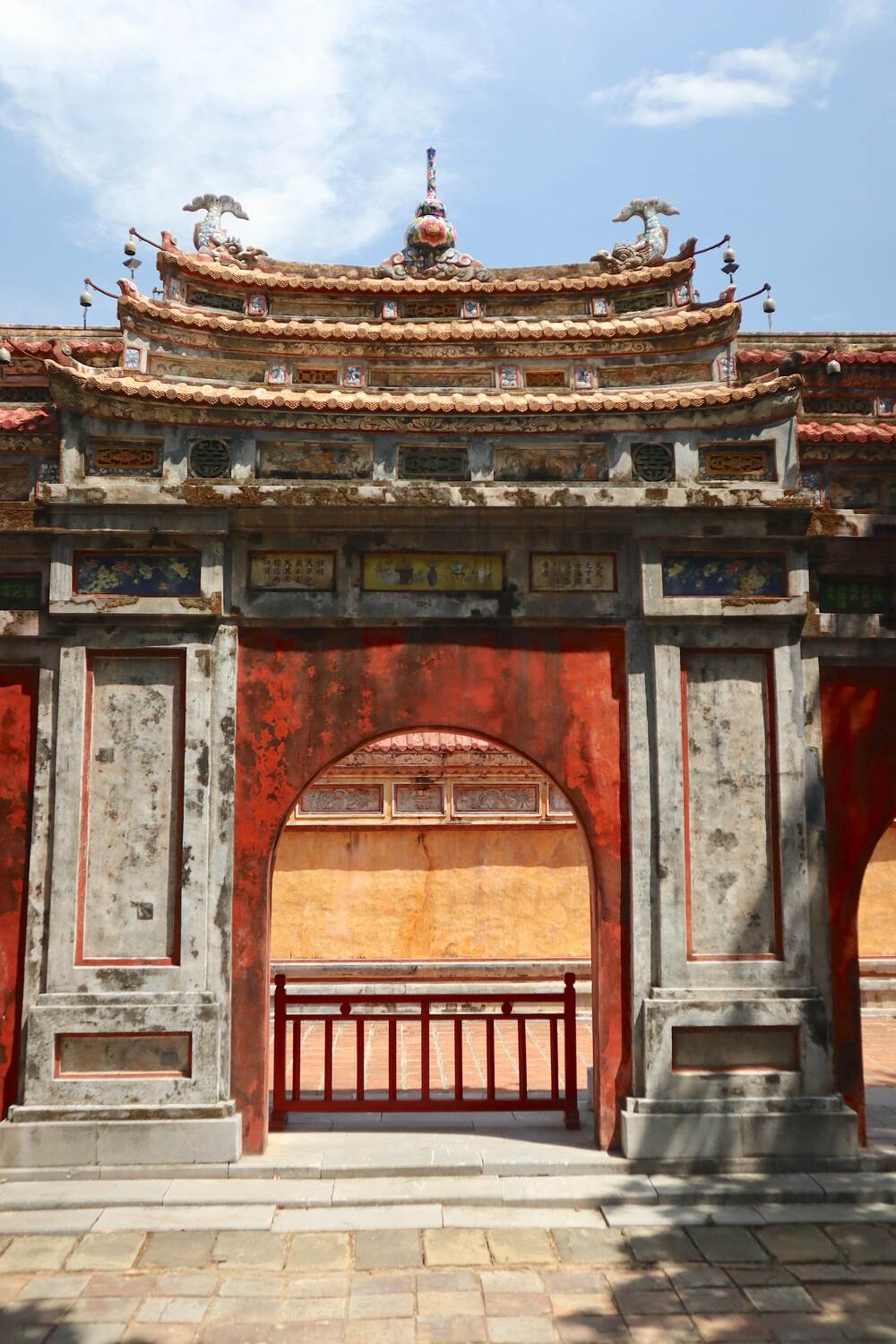 Hue Imperial City historical gate