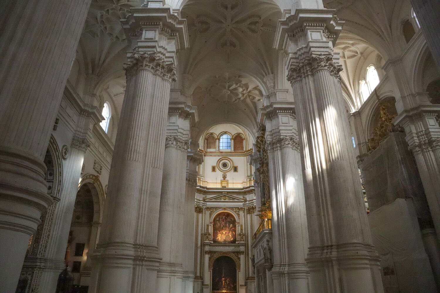 Inside the Cathedral of Granada