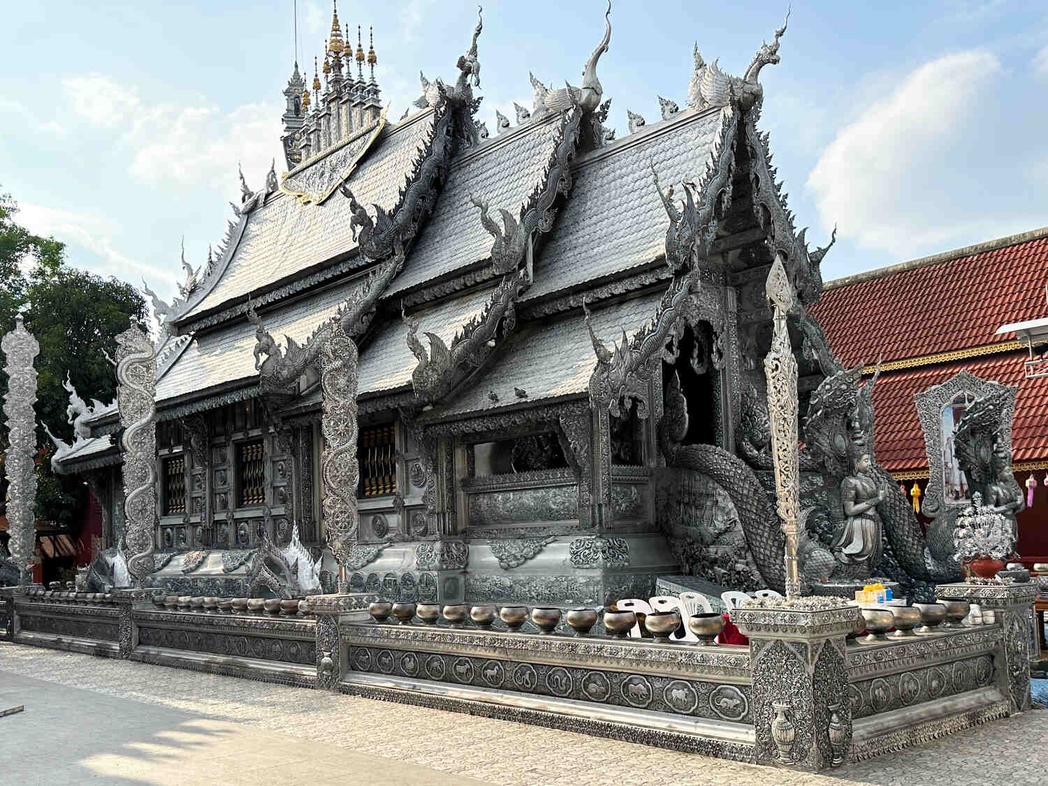 Silver temple in Chiang Mai for 3 days