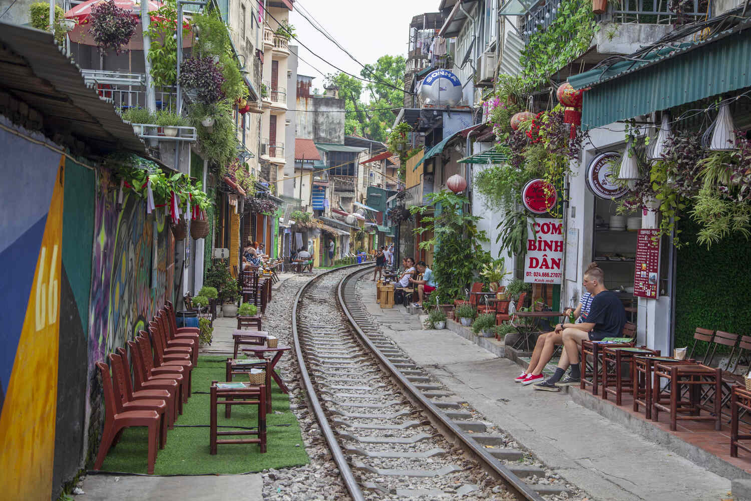 Train-street-in-Hanoi, How to Plan the Best 3 Day Hanoi Itinerary for Vietnam