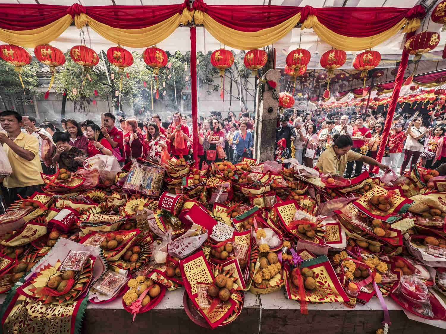 Chinese-new-year-celebrations-in-Bangkok Thailand in February