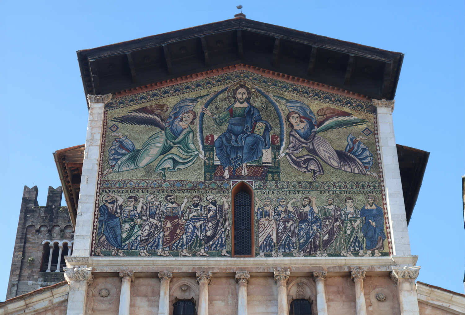 Mosaic of San Frediano Church in Lucca