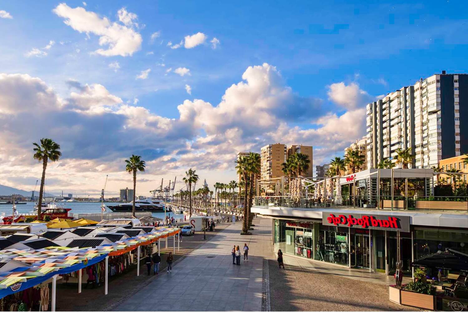 Go Shopping at Muelle Uno in Malaga Andalusia