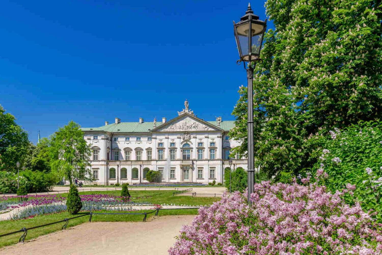 Historical building with baroque architecture.