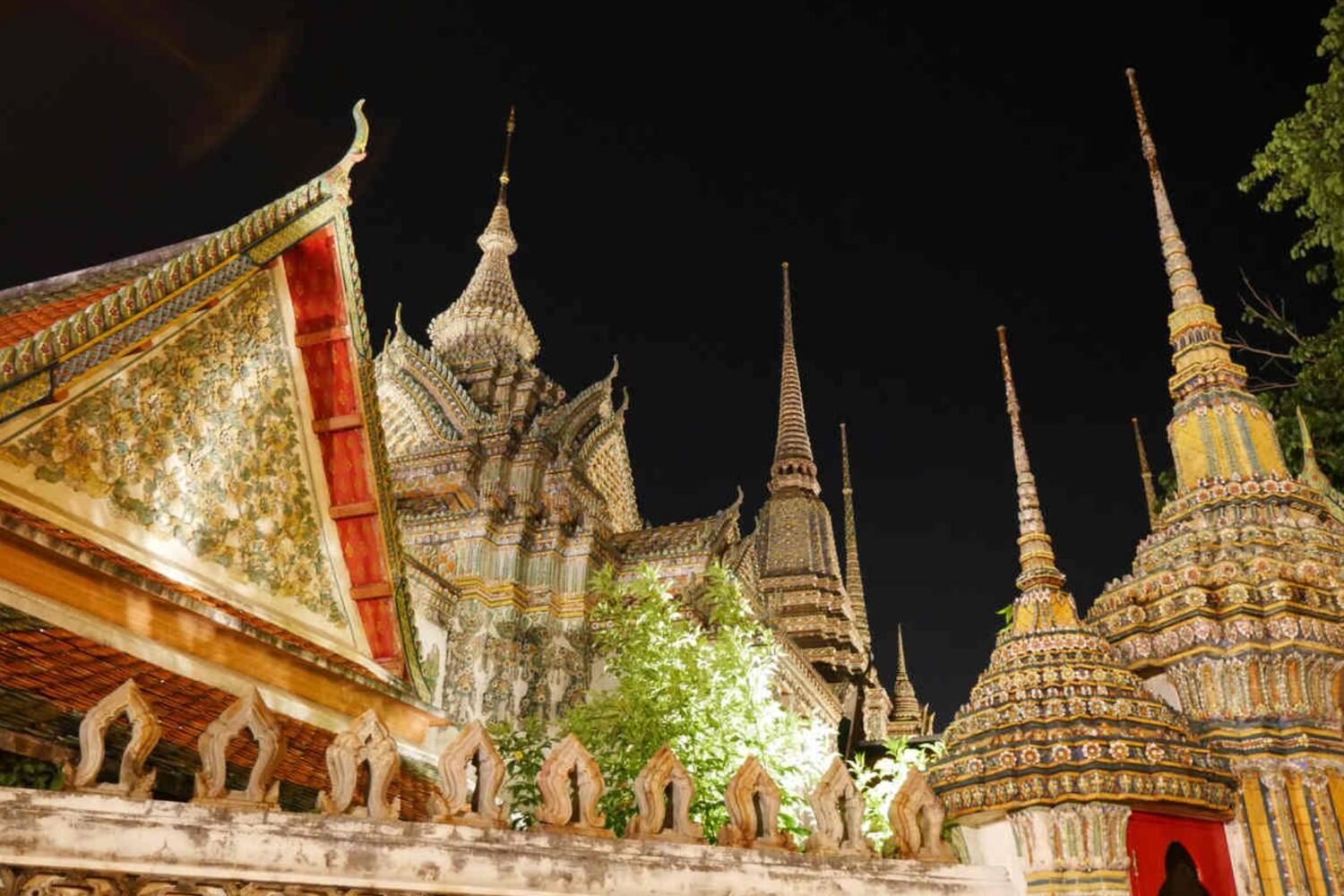 Things to do in Bangkok at night Temple of the reclining Buddha Wat Pho