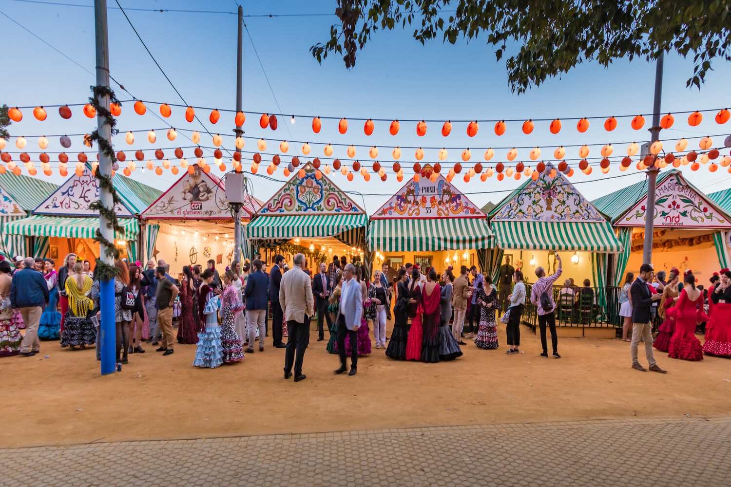 Casetas at Feria de Abril Seville