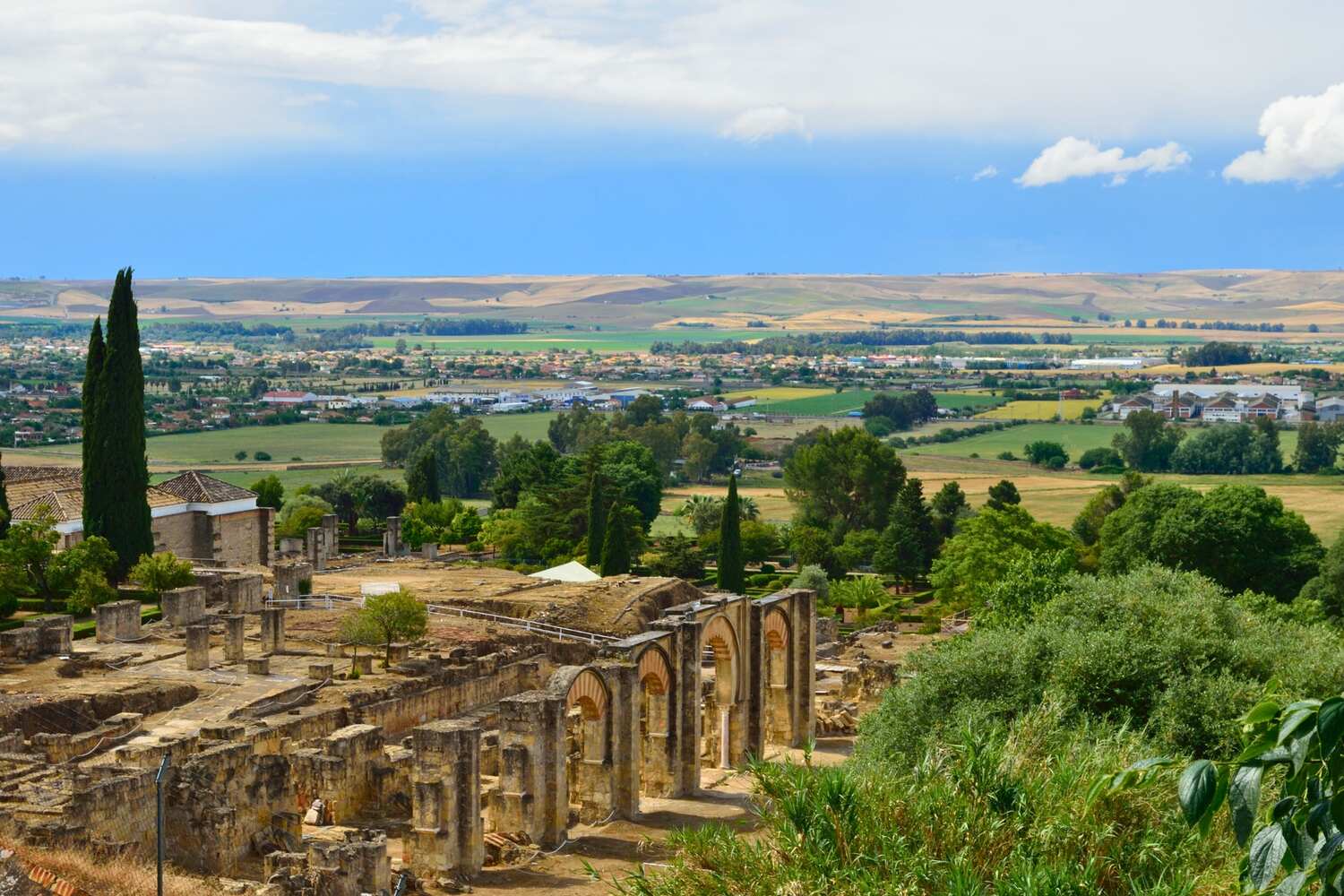 Ruins of Medina Azahara in Cordoba Spain